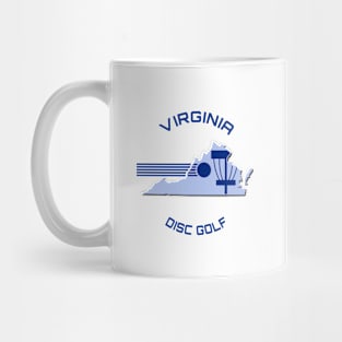 Virginia Disc Golf - State Shape Light Mug